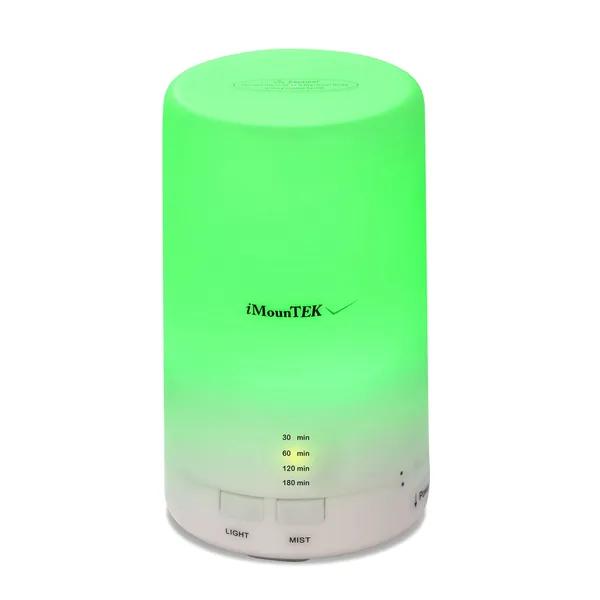 Mini Cool Mist Humidifier Ultrasonic Aroma Essential Oil Diffuser With 7 Color LED Lights 4 Timer Settings