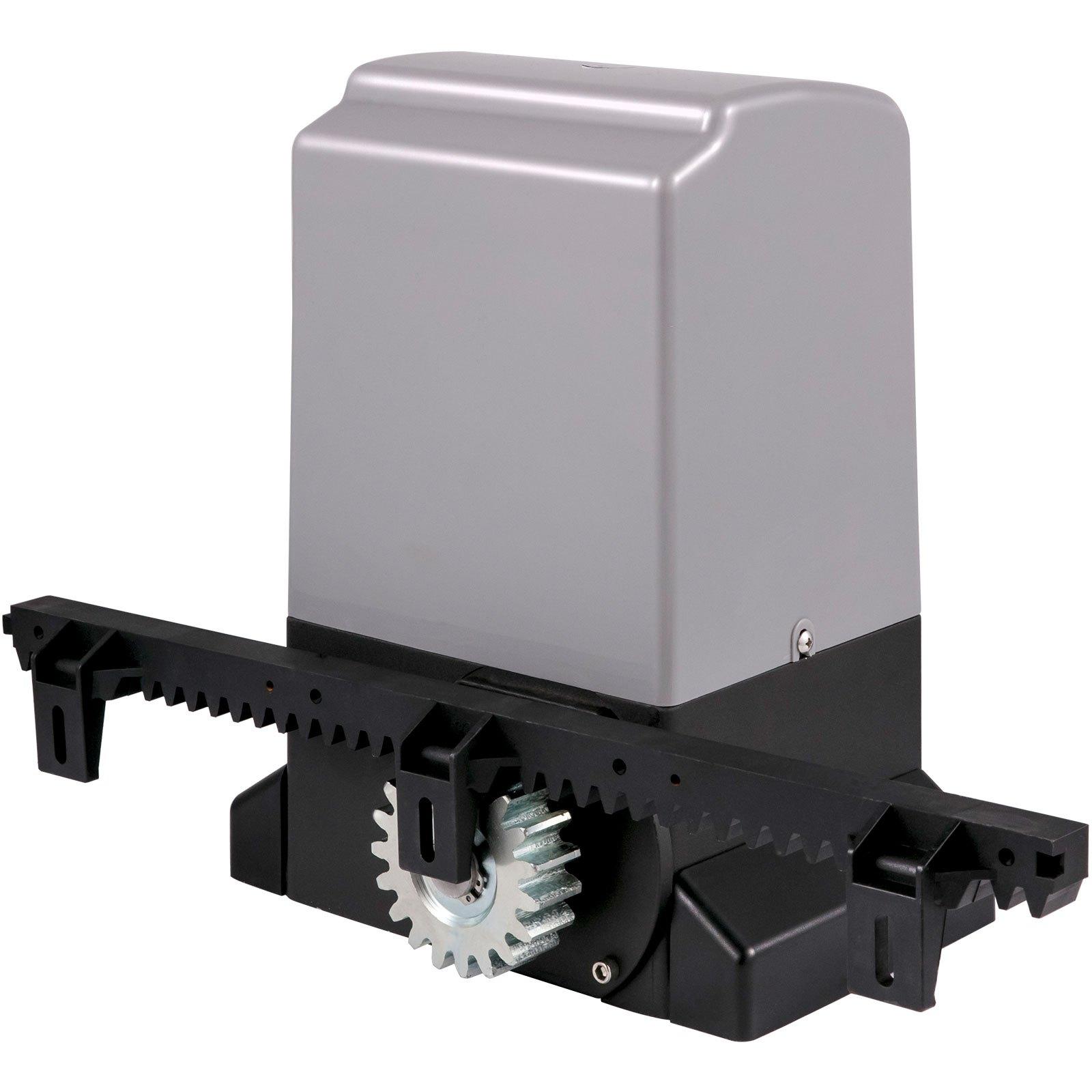 Schiebetoröffner 1800 Kg 5 M Automatisches Schiebetor Mit 4 Fernbedienungen Und APP-Steuerung, Elektrischer Rolltormotor Für Einfahrten Komplettes Hardware-Sicherheitssystem-Kit Für Torantriebe