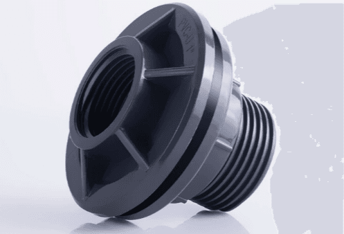 Water tank connector-6 points 3/4-dark grey-PVC-1 piece