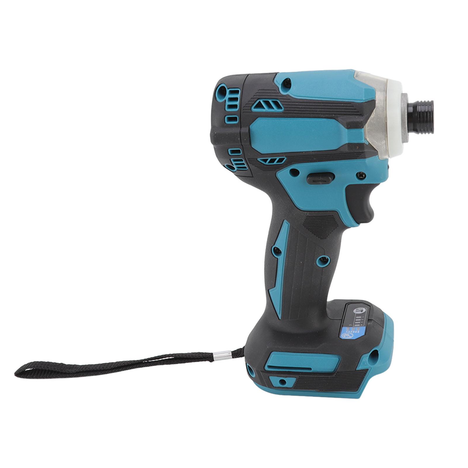Brushless Lithium Ion Impact Driver 3 Speed Impact Drilling Tool Set With LED Lights For Woodworking Construction