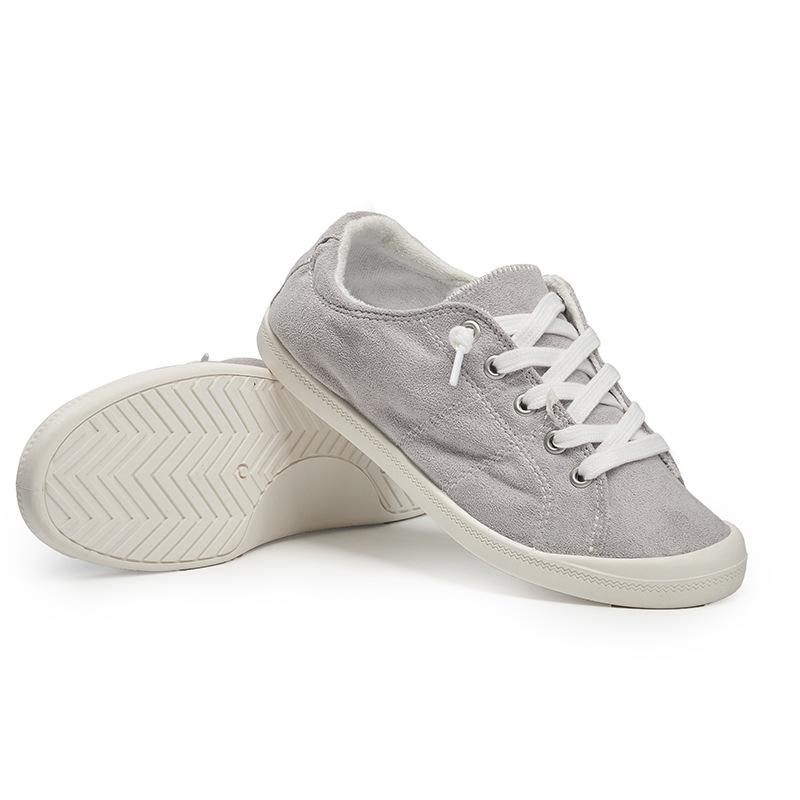 Women's flat imitation cashmere shoes