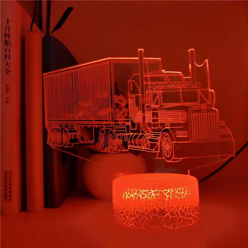 Colorful Gradient USB Touch Remote Control Desk Lamp