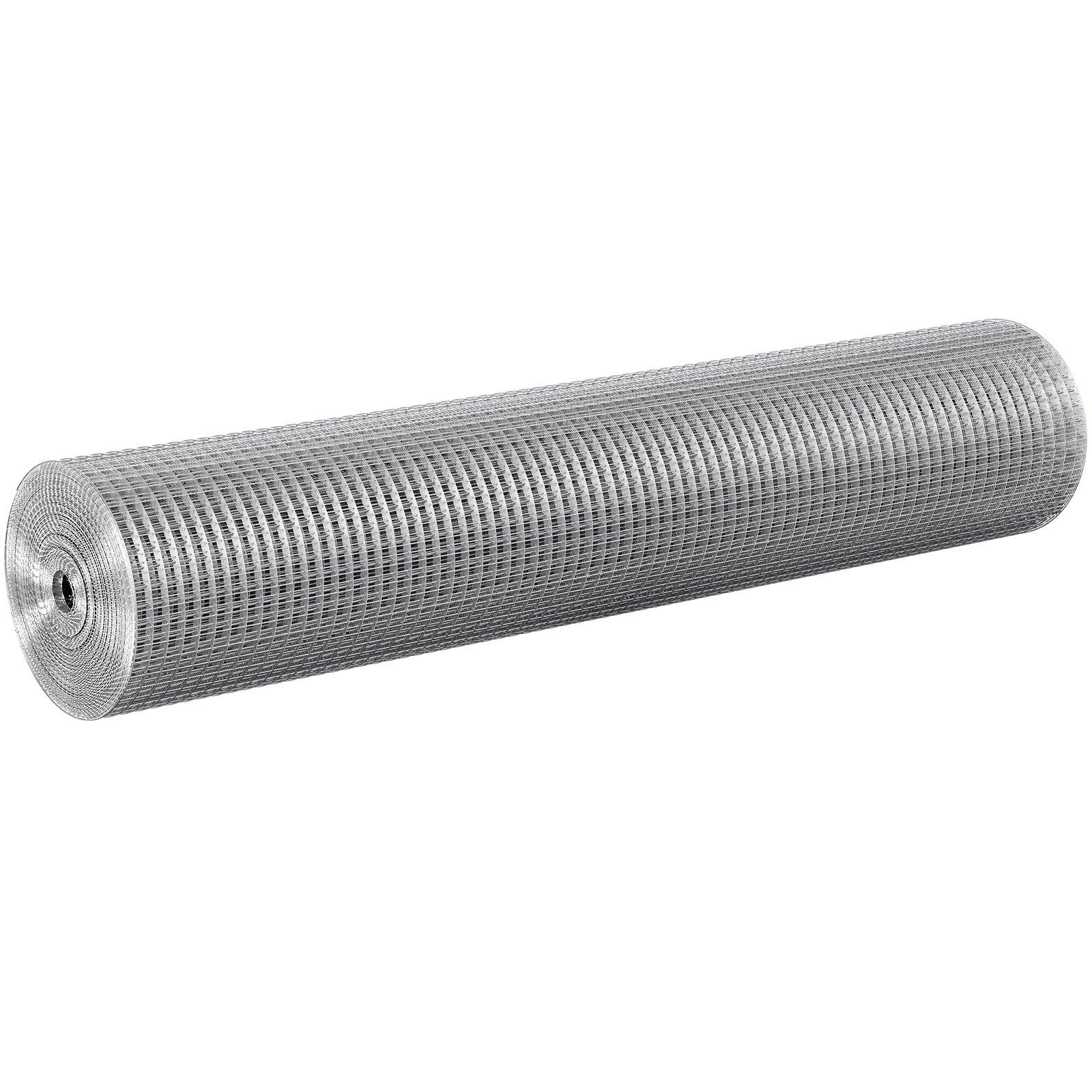 Hardware Cloth, 1 2 Inch 36in X 50 Ft 19 Gauge, Hot Dipped Galvanized Wire Mesh Roll, Chicken Wire Fencing, Wire Mesh For Rabbit Cages, Garden, Small Rodents