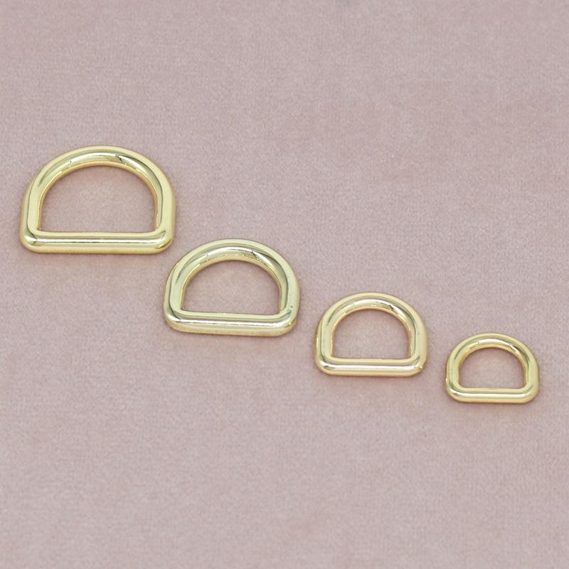 Seamless Horseshoe Hardware Metal D-ring Buckle