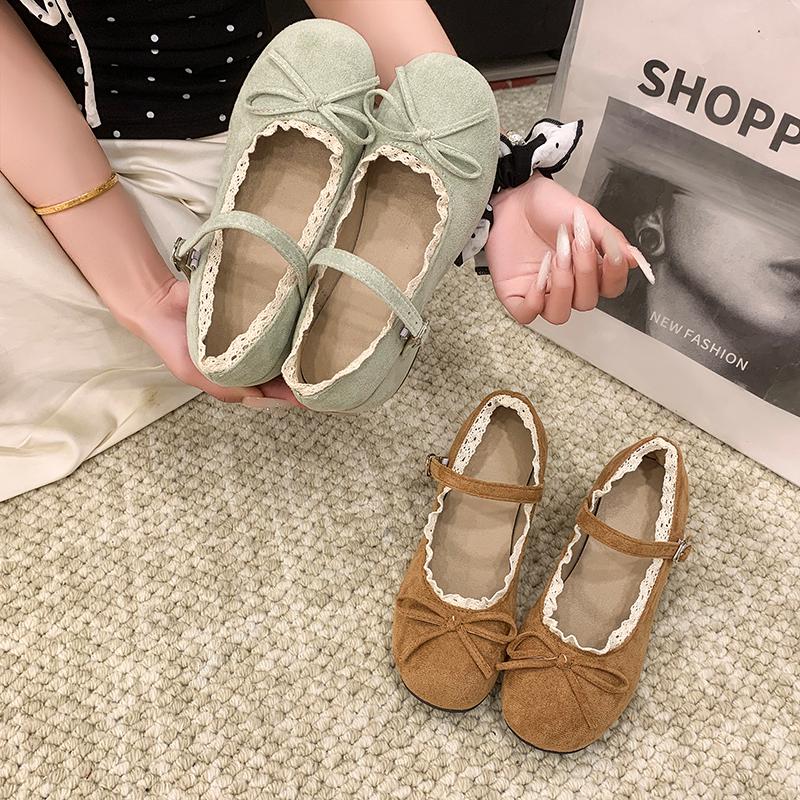 French Mary Jane Shoes For Women, New Arrival Spring 2026, Block Heel Height Increasing, Round Toe, Low Cut Pumps, Versatile Fashion Shoes Matching Dresses