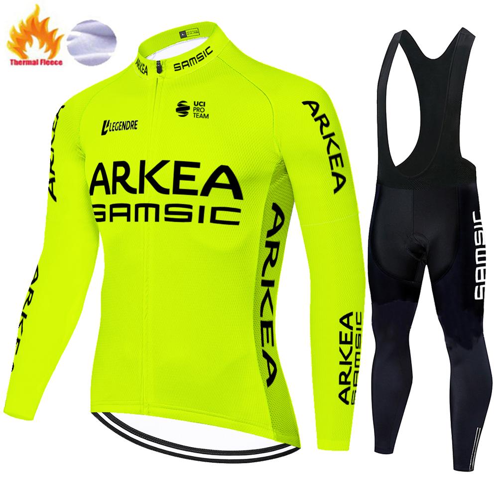 Fleece Short Sleeved Bib Cycling Jersey Suit