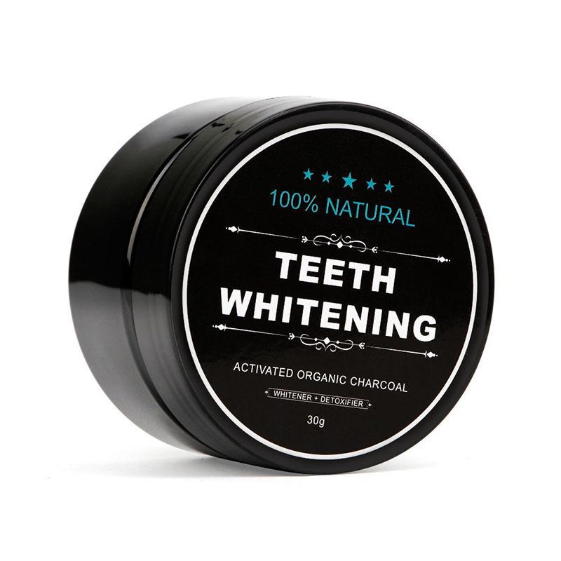 Activated Carbon Black Bamboo Charcoal Tooth Powder 30g