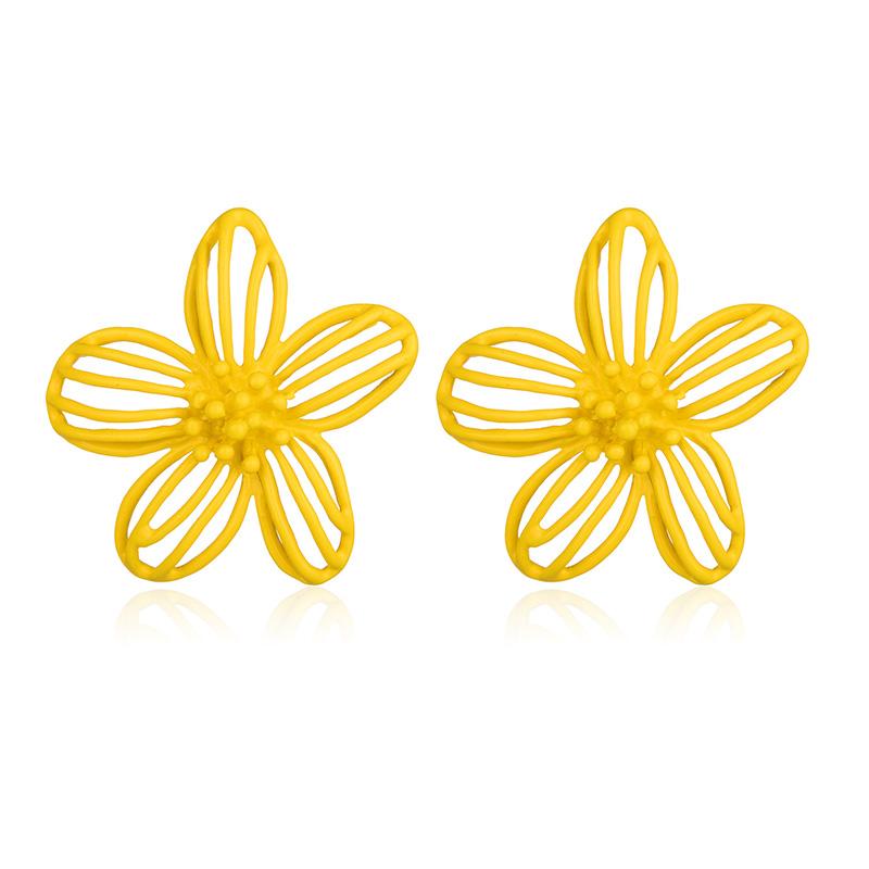 Asymmetric Fashion Simple Metal Earrings