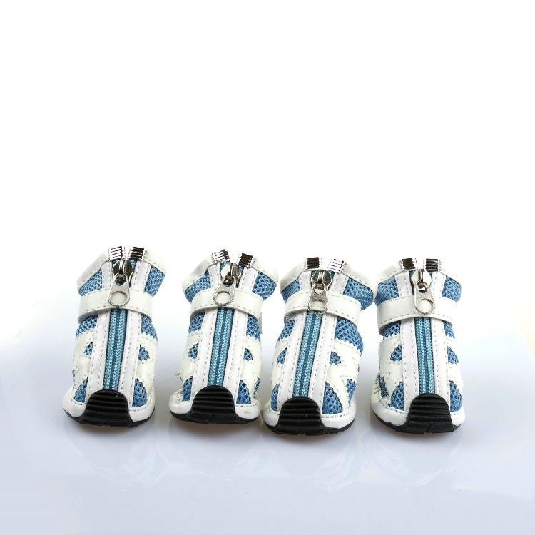 Fashion Pet Mesh Breathable Shoe Sticker M Type