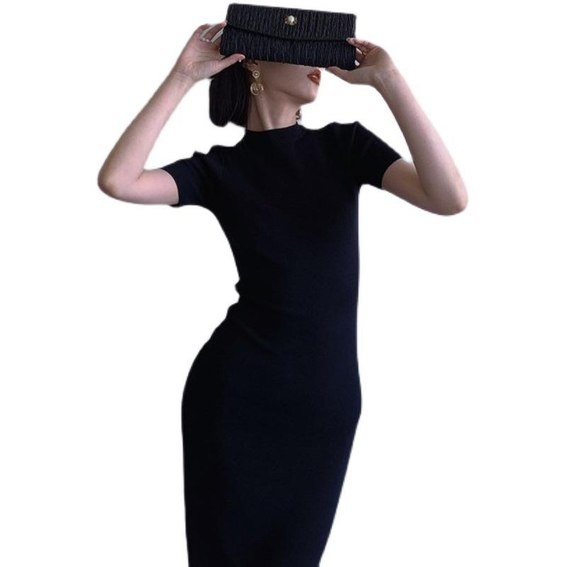 Retro Temperament Slim Fit Hip Dress