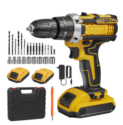 12V Cordless Impact Drill, Electric Screwdriver, Electric Impact Drill, Mini Cordless Drill, Lithium-ion Battery Power Tools