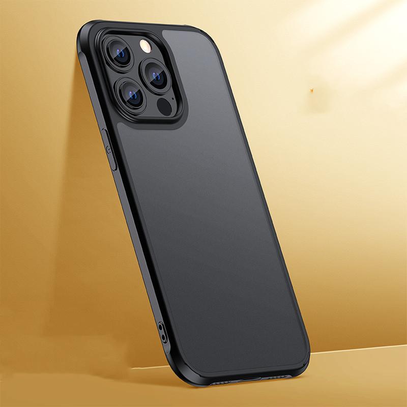 Frosted Mobile Airbag Anti-fall Mobile Phone Case Hard Shell
