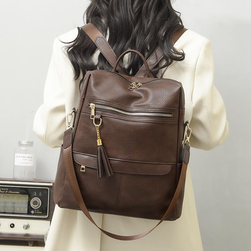Women's Simple Fashion Retro Backpack