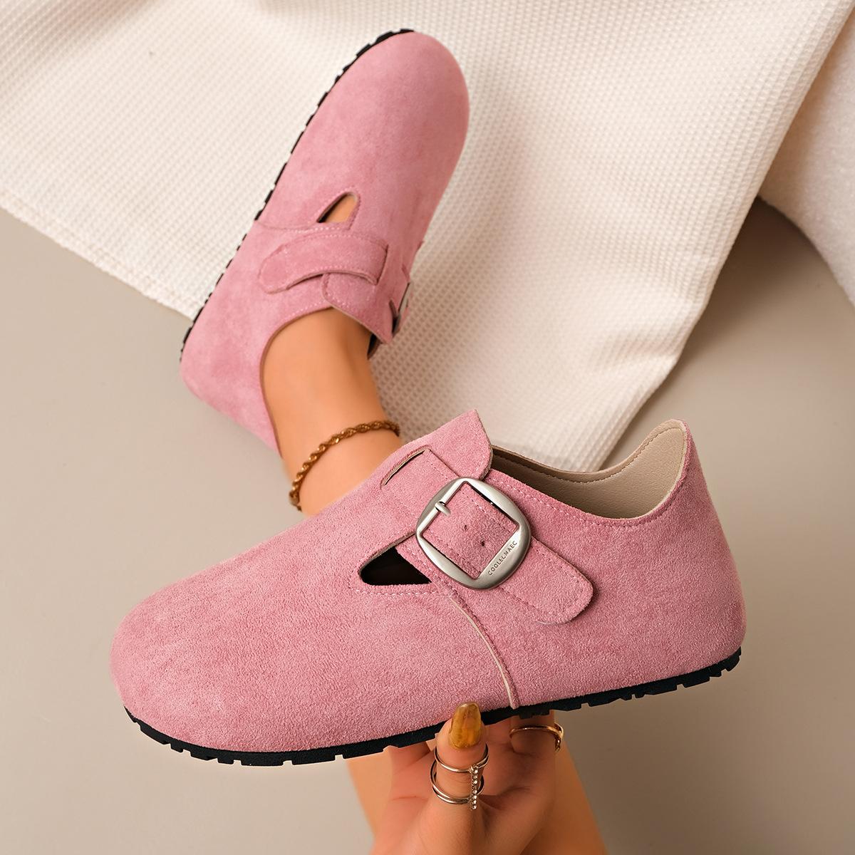 Autumn New All-Match Retro Suede Pumps