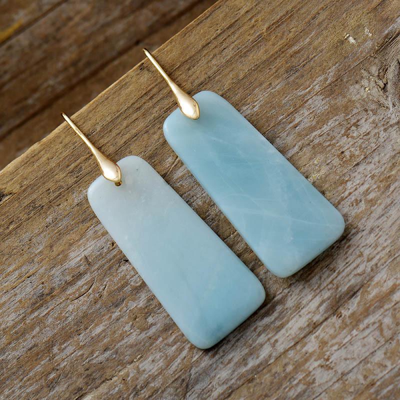 Geometric Pendant Earrings Women's European And American Popular Ornaments