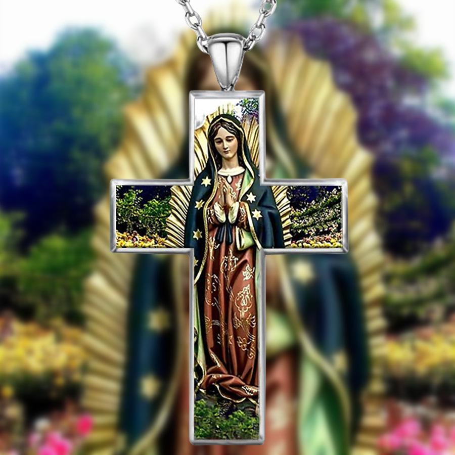 Creative Cross Painted Image Personalized Women's Trendy Necklace