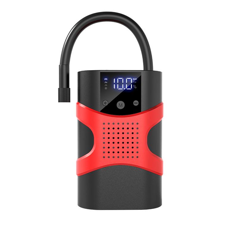 Automobile Emergency Start Power Source Portable Outdoor Digital Display Inflator