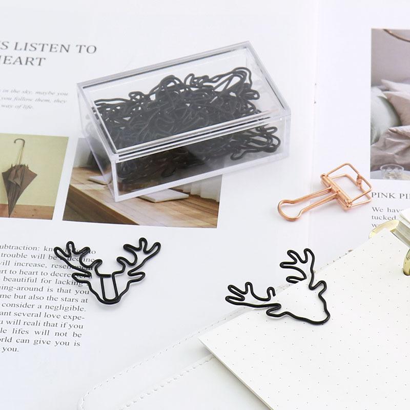 Stylish Paperclip Cute Stationery Creative Bookmark