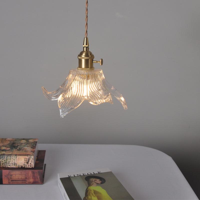 Nordic Restaurant Modern Simple Hallway Bedroom Lily Small Droplight