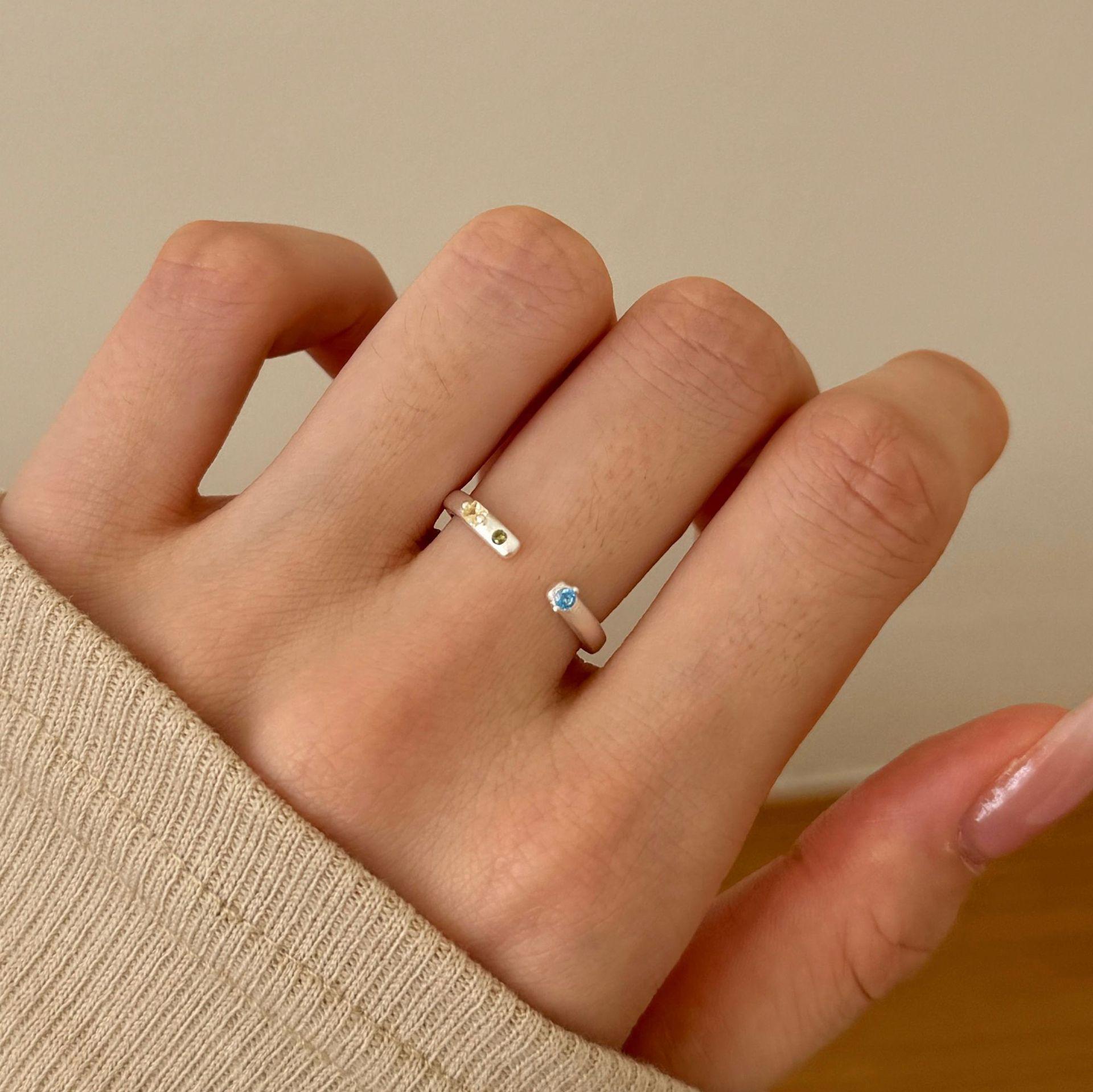 Light Luxury INS Style S925 Sterling Silver Ring