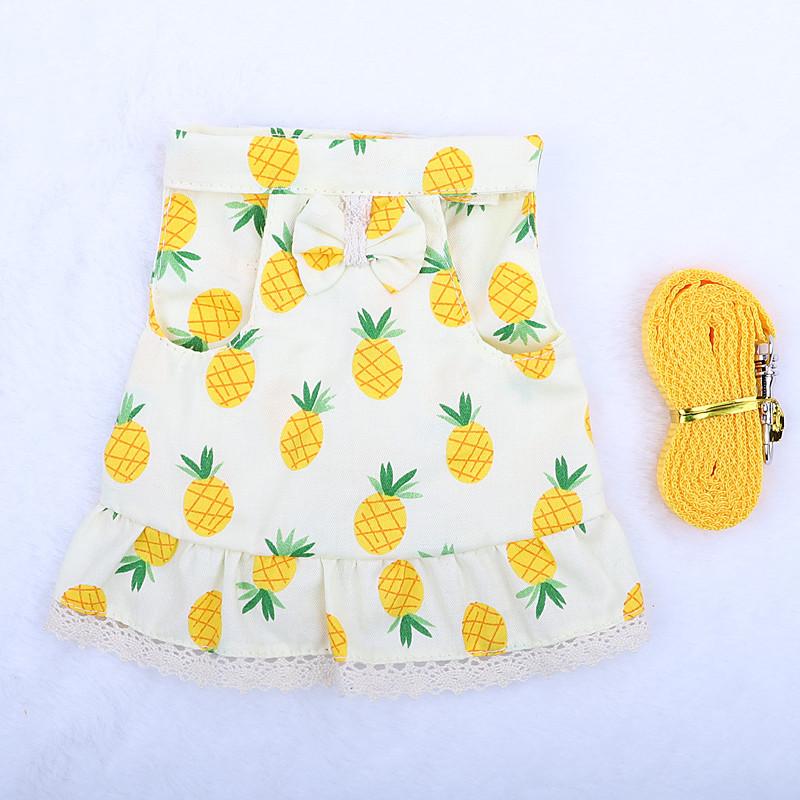 Rabbit Hand Holding Rope Chest Back Lace Skirt