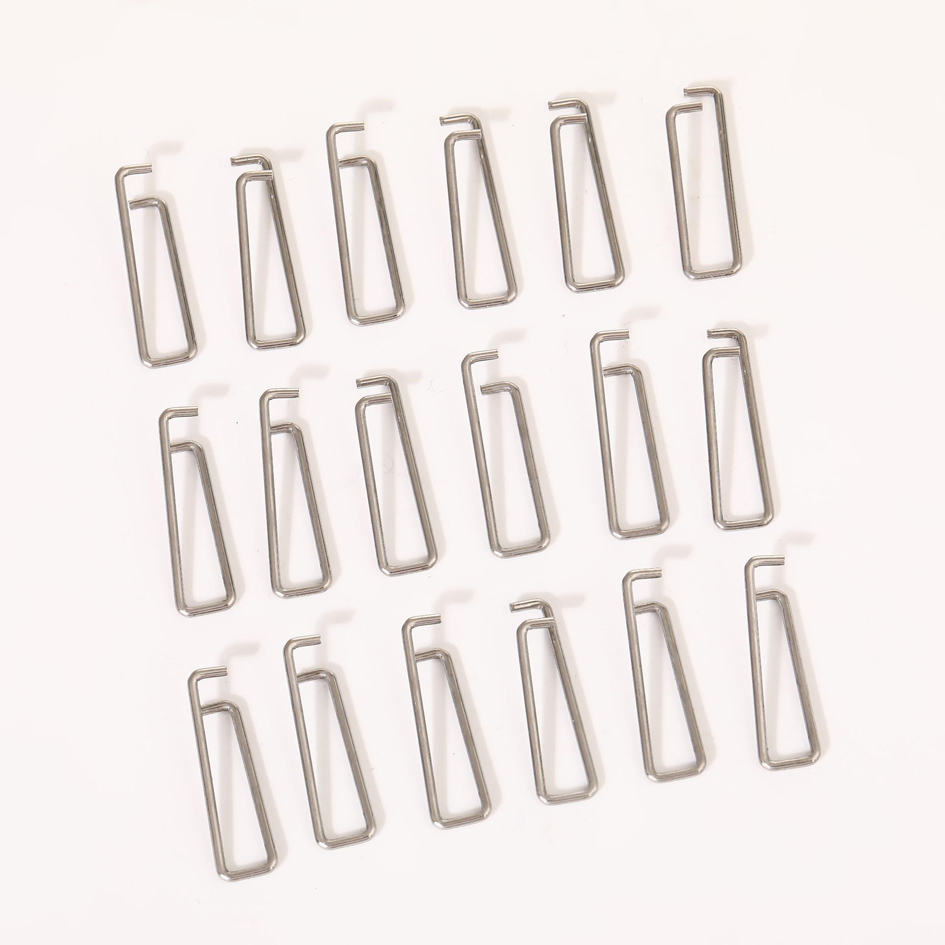 Special-shaped Spring Fastener Stainless Steel Hardware Hanging Buckle Various