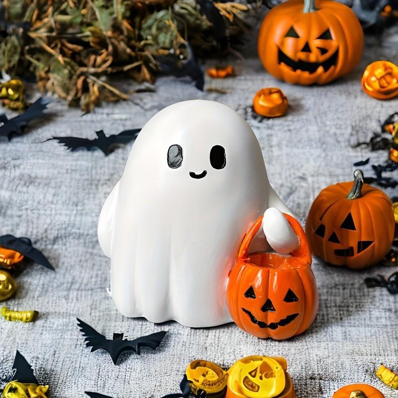 Creative Home Decoration Cute Ghost Desktop Small Ornaments Resin Crafts