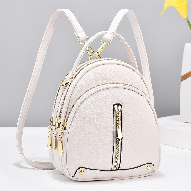 New Fashion Simple Generous One-shoulder Small Crossbody Round Bag