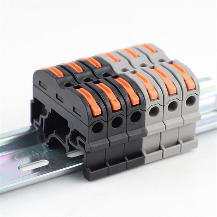 Screw-free Push-type Wiring Terminal Quick Connection Square Wire