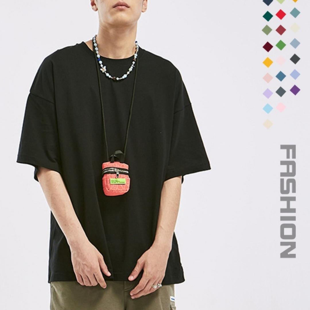 Advertising Shirt Work Clothes Solid Color Short Sleeve T-shirt