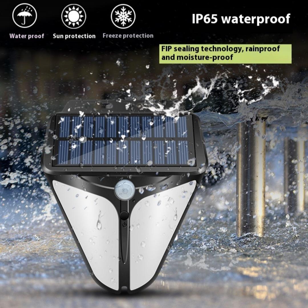 Human Induction Binocular Solar Wall Lamp