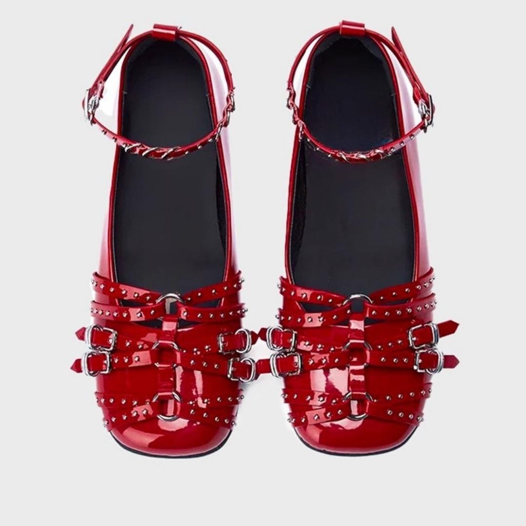 Spring New Genuine Leather Retro Pumps