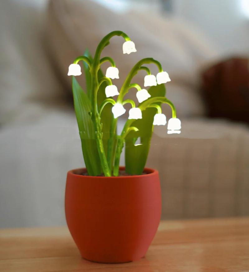Creative Home Use Lily Valley Night Light