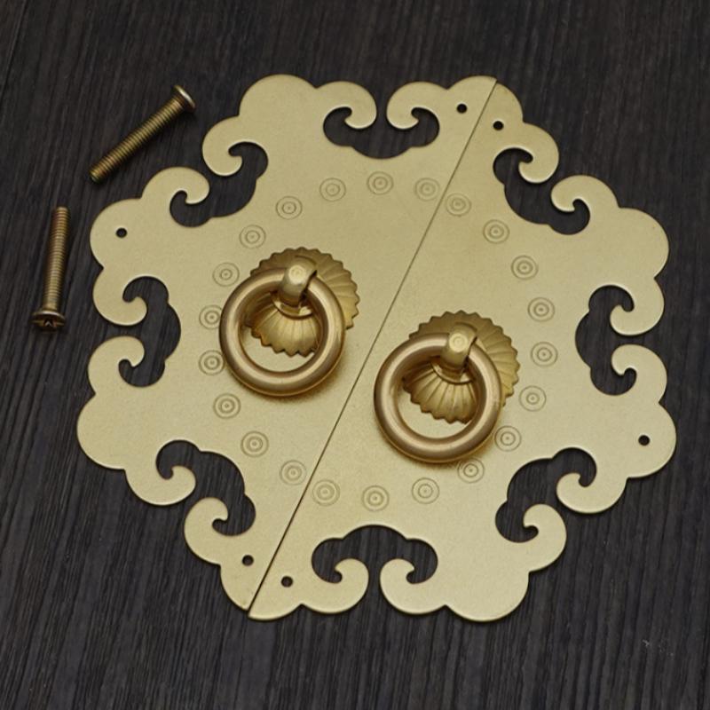 Wardrobe With Solid Copper Handlesantique-style Furniture Hardware Accessories