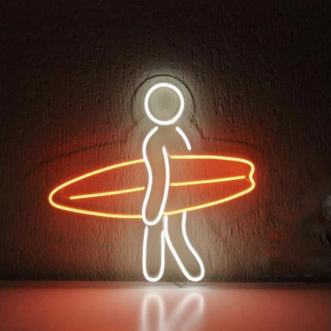 Transparent Acrylic Indoor Neon Lights For An Atmospheric Vibe