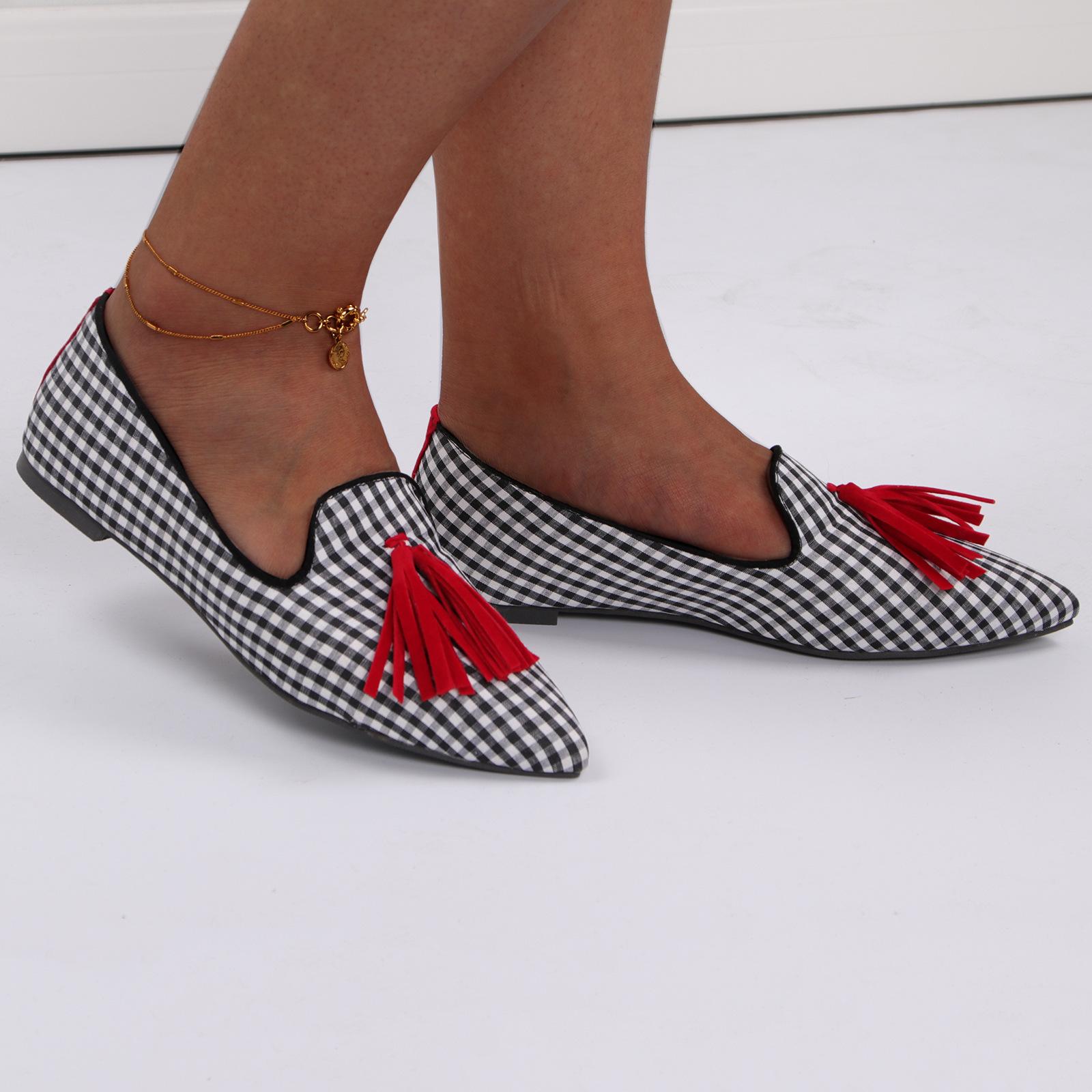 Mixed-color Womens Plus-size Fashionable Pumps