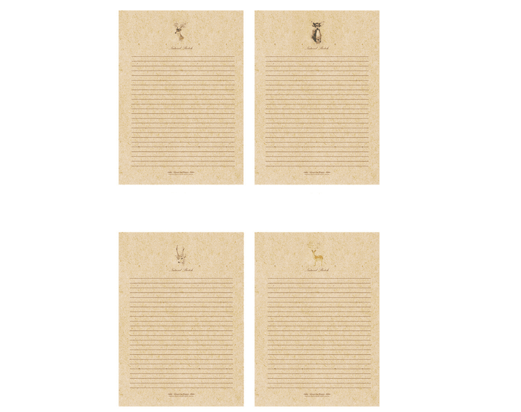 Fawn Kraft Stationery