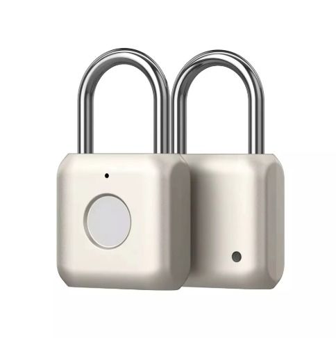 Befach Padlock SY51 | fingerprint lock | Hardened Steel Shackle with Brass Mechanism | Key Operated Compact Security Lock for Doors, Cabinets & Lockers | Anti-Rust Durable Pad Lock for Home & Travel Use