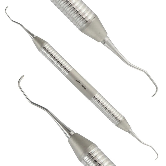 Import Set of 2 Gracey Curette SG15/16#6 Stainless Steel Dental Instruments