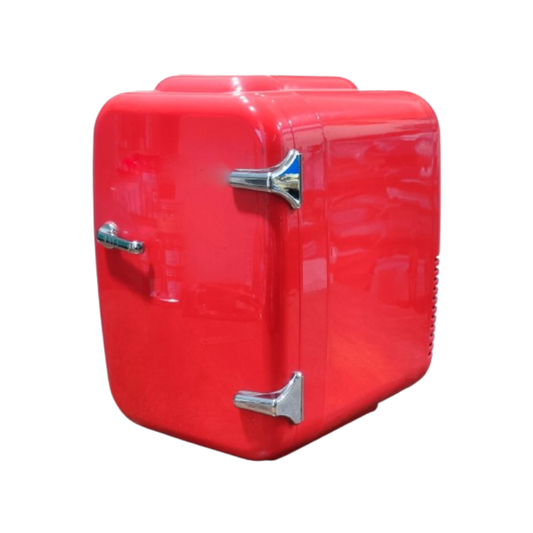 Stylish Retro Mini Fridge for Desk & Office