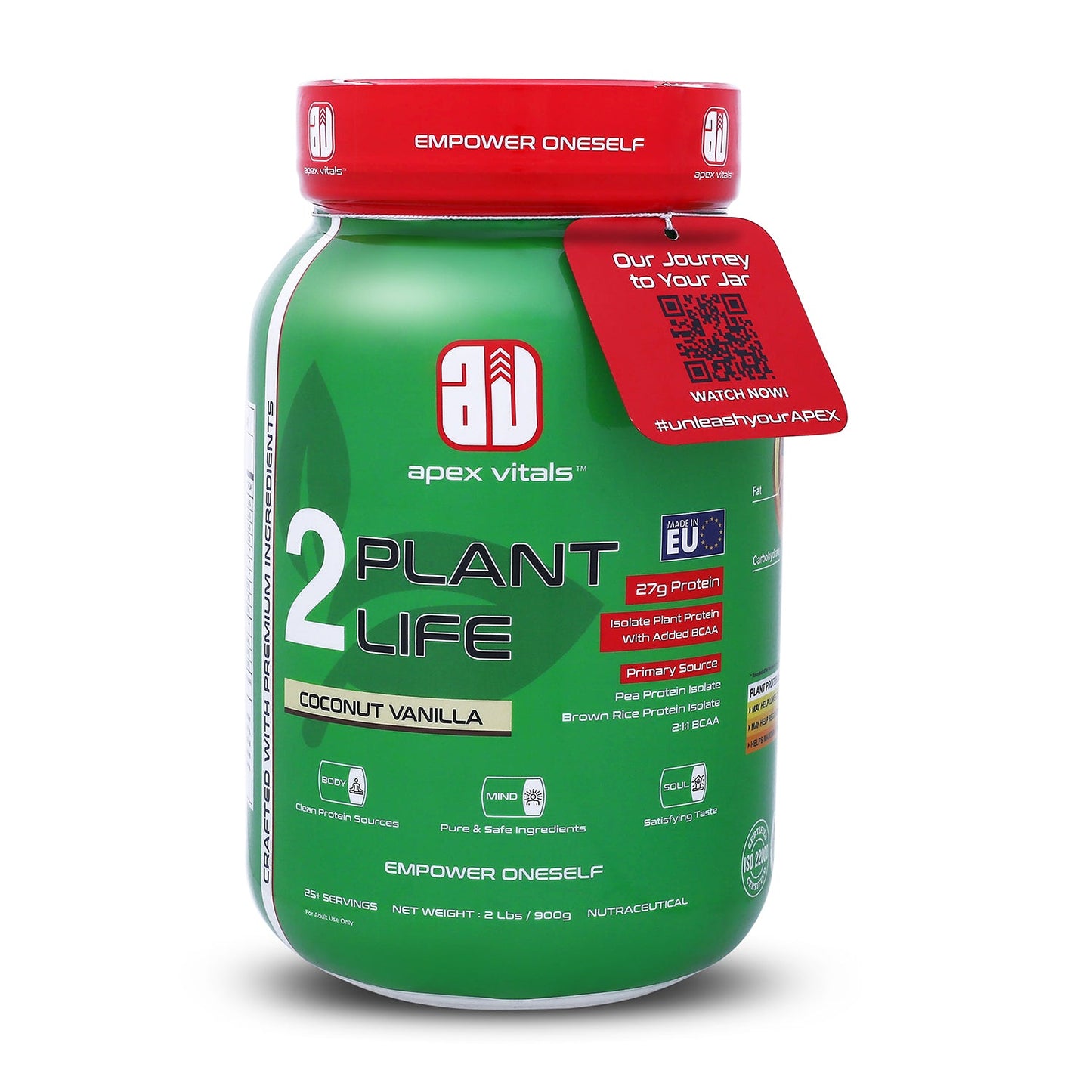 Isolate Plant Protein 2lbs - 2 Plant Life