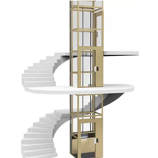 2 Stops Indoor Personal Lifts Home Use House Elevators for Sale