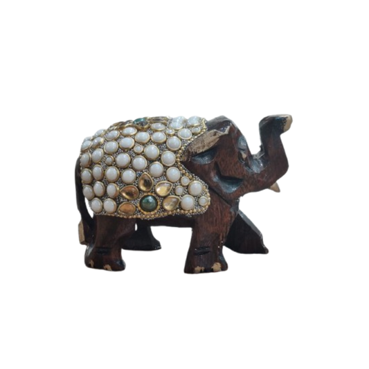 Decorative Wooden Elephant