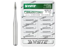 Import High-Quality Dental Burs for Precise Fissurotomy - 5-Pack