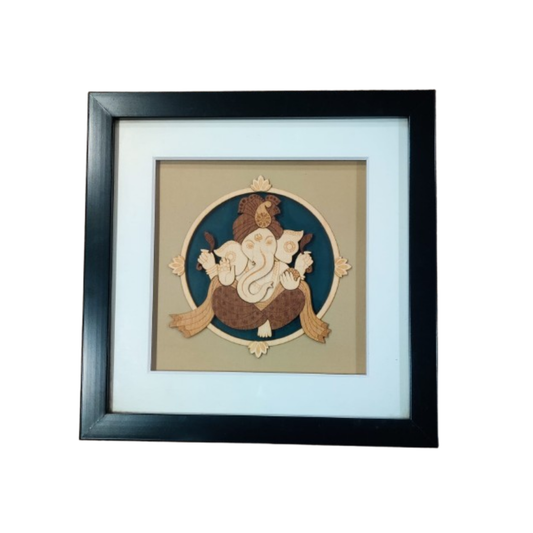 Wooden Ganesha Frame