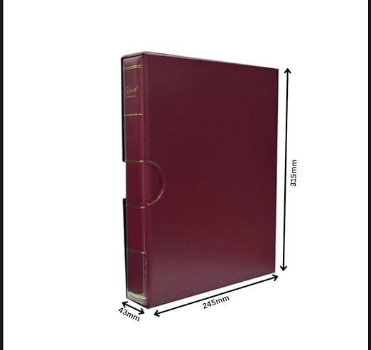 Premium Medium RINGBINDER Along with SLIPCASE