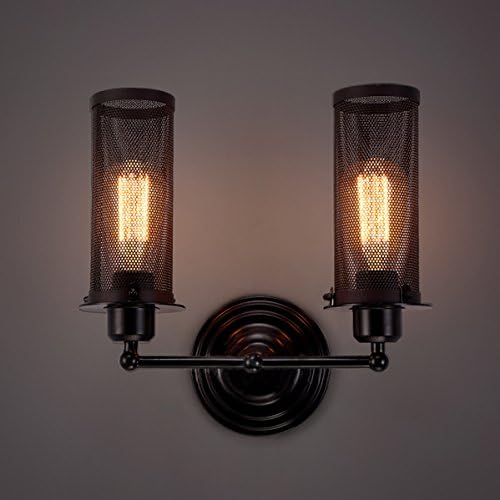 Industrial Vintage Wall Sconce 2 Lights