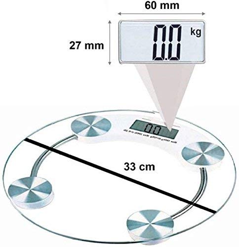 Digital Glass Personal Weighing Machine