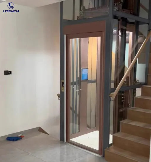 450kg Load 3 Person Small Home Elevator Cheap Home Lift Platform