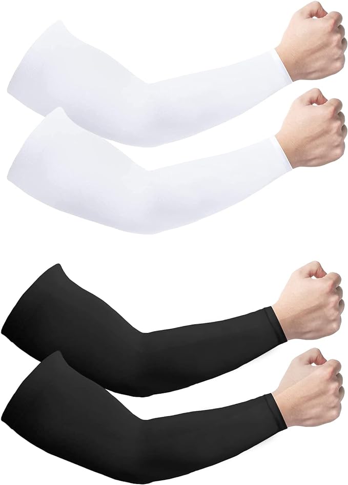 UV Protection Arm sleeves Cooling Compression Strong Soft Stretchy UPF 50+ For All Outdoor Sports Running Cycling Hiking